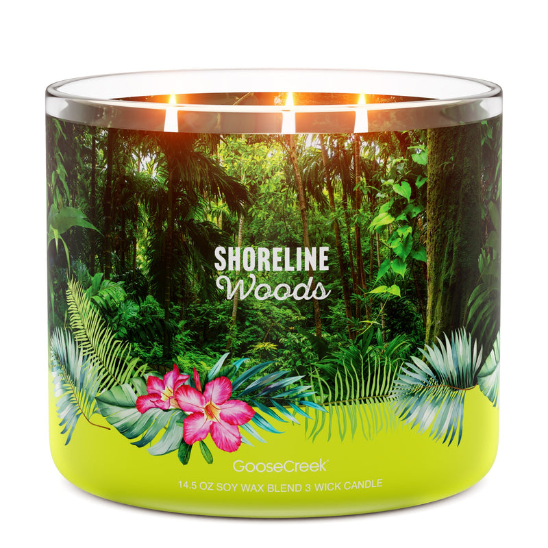 Shoreline Woods 3-Wick Candle N4